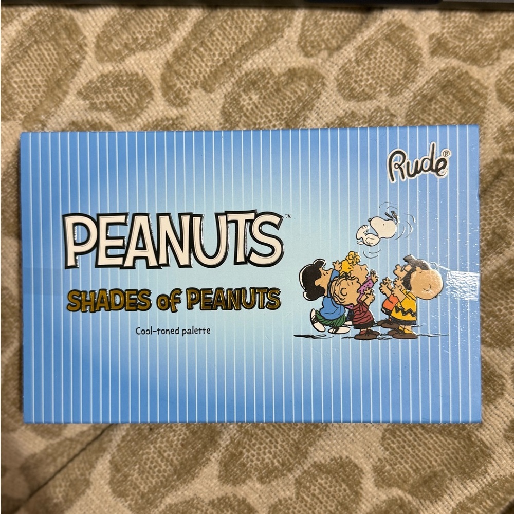 RUDE Peanuts Cool-Toned Eyeshadow Palette